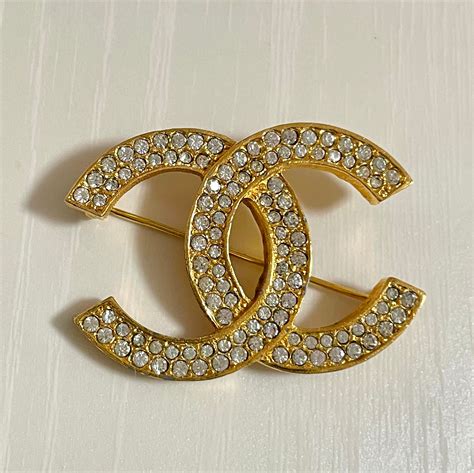 fake chanel broche|Chanel brooches etsy.